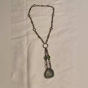 Green Pendant Necklace